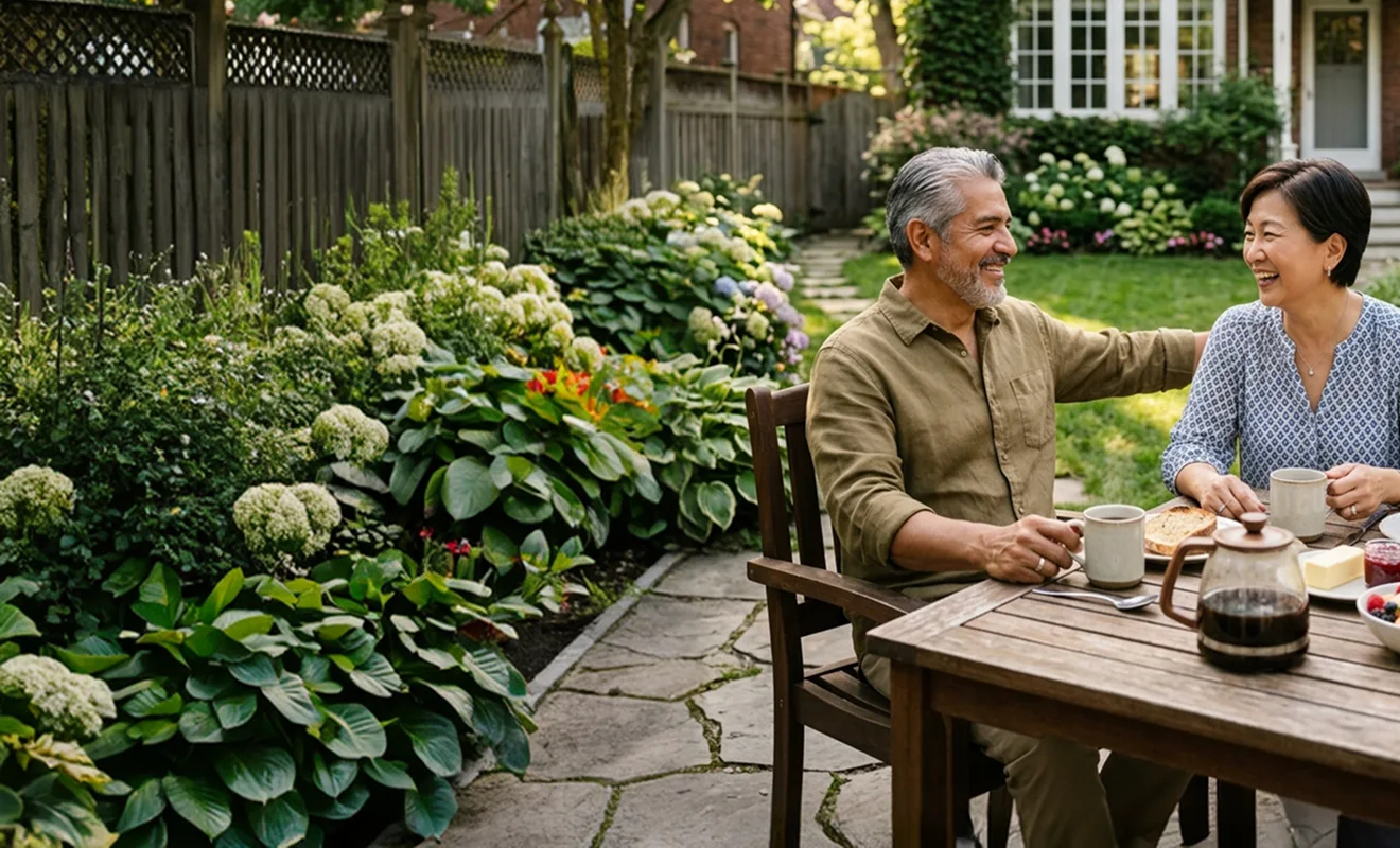 Seniors enjoying on vacation
